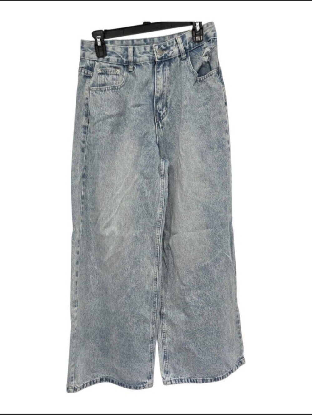 DAZY Wide Leg High Rise Light Blue Jeans Size XL